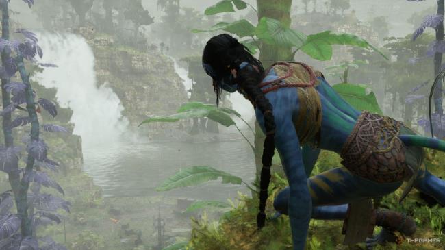 Na'vi overlooking RDA encampment Avatar Fro<em></em>ntiers of Pandora