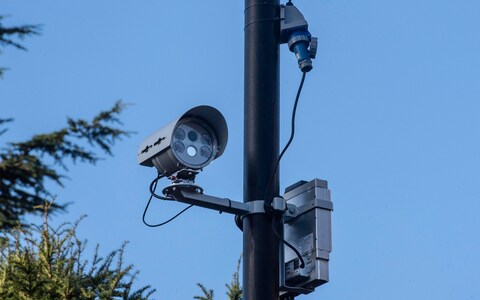 CCTV camera used to enforce low traffic neighbourhood restrictions in Lambeth