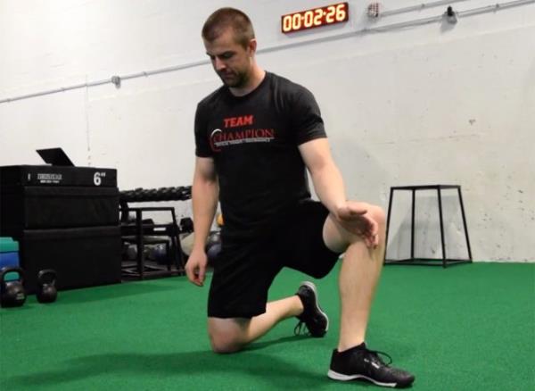 Half-Kneeling Adductor Dips 