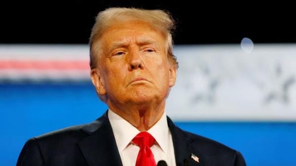 Republican presidential candidate and former U.S. President Do<em></em>nald Trump attends the first presidential debate hosted by CNN in Atlanta, Georgia, U.S., June 27, 2024. REUTERS/Marco Bello