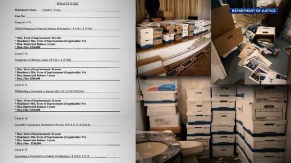 前总统特朗普的机密文件案被驳回