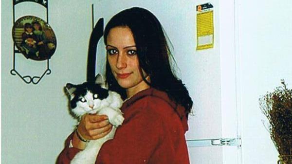 Brianna Maitland holding a cat