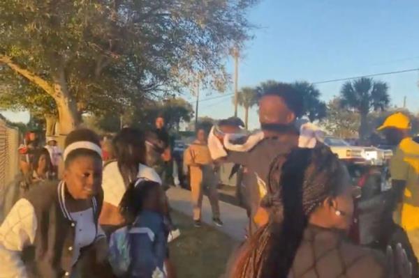 The shooting started after a disagreement, according to police.