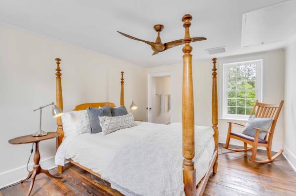 One of three bedrooms.