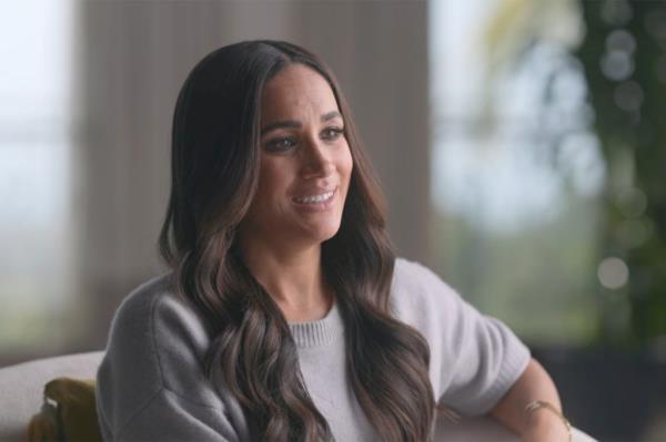 When the couple were joking around a<em></em>bout Prince Harry's real list of qualities he looked for her in a girlfriend, they were acting 