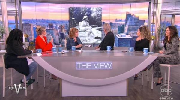 James Brolin sitting at the desk with 