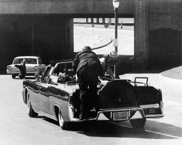Moment of JFK assassination