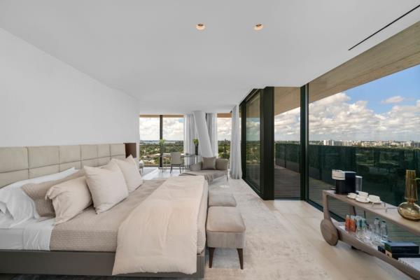 One of four bedrooms.