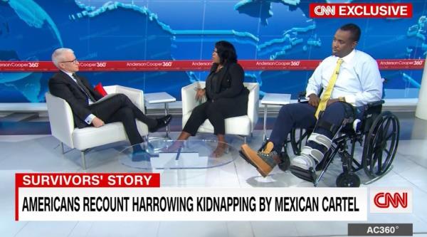 CNN's Anderson Cooper interviews LaTavia Washington McGee and Eric Williams