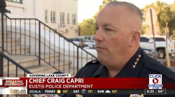 Eustis Police Chief Craig Capri