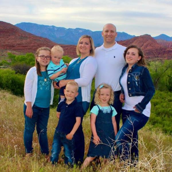 The children were described as three girls, ages 17, 12 and 7, and two boys, ages 7 and 4.