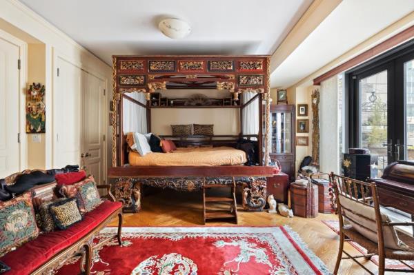 One of four bedrooms.