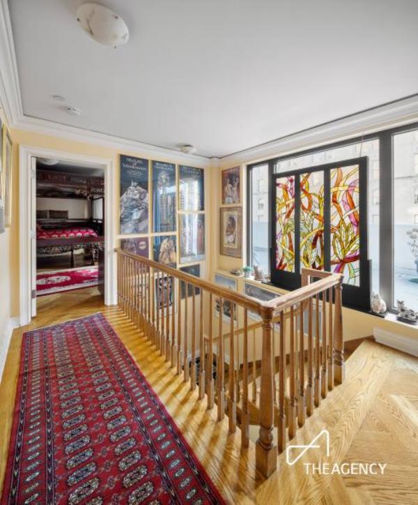 The second level hallway.