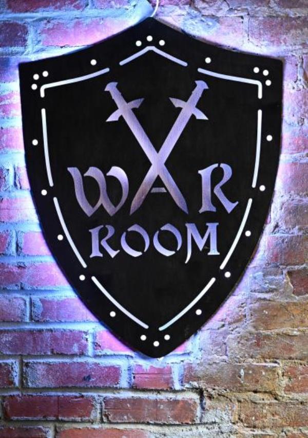 War Room sign