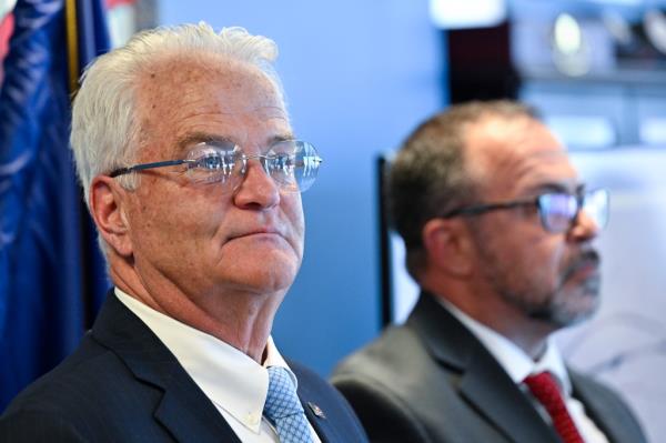 Staten Island District Attorney Michael E. McMahon.