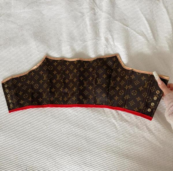 Beau said the corset came out better than she expected.