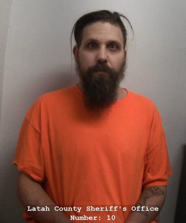 Latah County Jail inmate Jesse Eugene Burnett