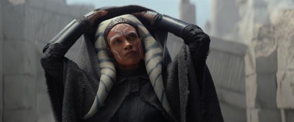 Rosario Dawson is Ahsoka Tano in 