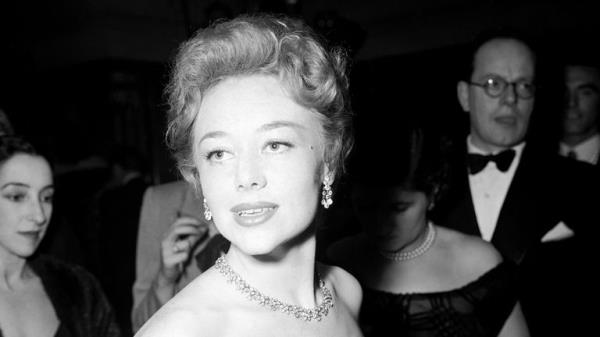 Johns arriving for the premiere of the 'The Magic Box' at the Odeon in Leicester Square