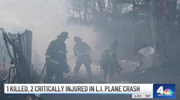 The crash was caught on a nearby Ring camera.