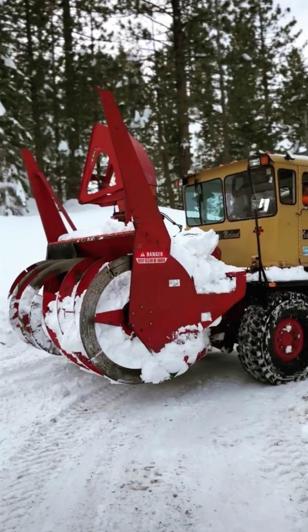The accident occurred on New Year's Day after the actor finished clearing snow outside his Nevada residence when the K?ssbohrer PistenBully snowplow began to slide forward after Renner failed to properly apply the emergency break. 