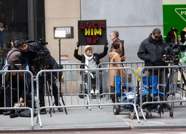 Trump Tower protesters 