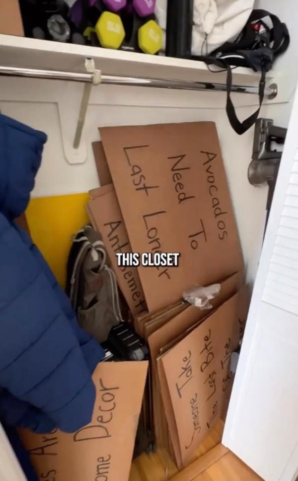 dude with sign home tour