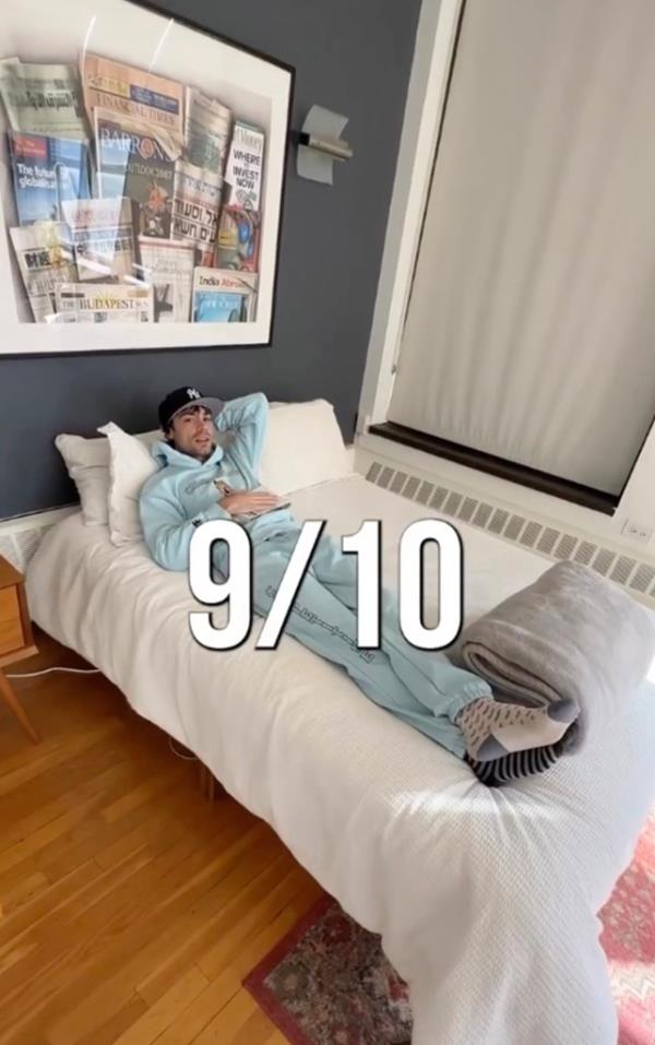 dude with sign home tour