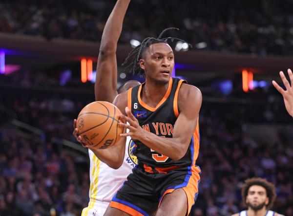 Immanuel Quickley has made strides in his third season with the Knicks.