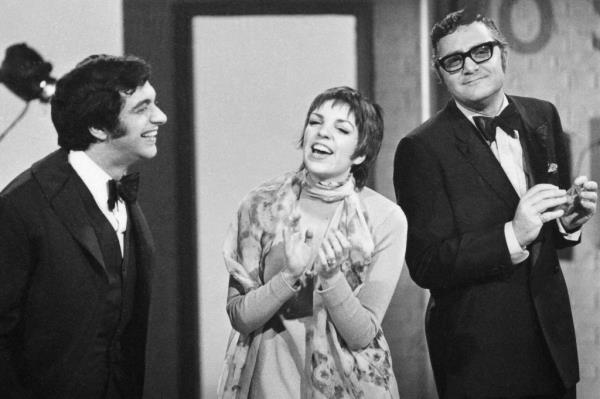 Singer and actor Frankie Vaughan, Hollywood legend Liza Minnelli and comic Pat Cooper appear in an episode of the 1969 to 1971 TV series 