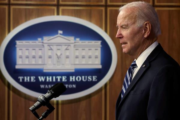 President Biden speaks at the White House