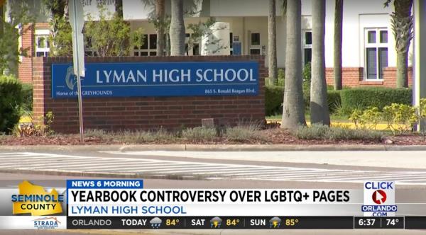 Lyman High School’s yearbook o<em></em>nly dedicated two pages to the LGBTQ+ Identity community.</p>

<p>　　