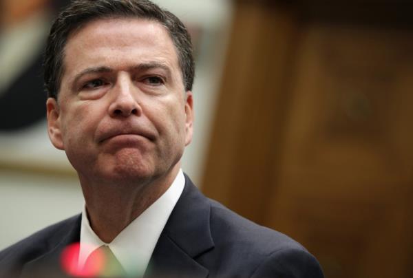 Former FBI Director James Comey. 