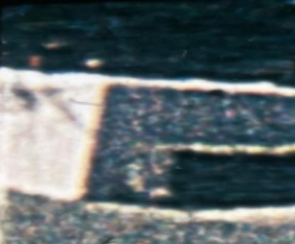 suspicious object on the grassy knoll