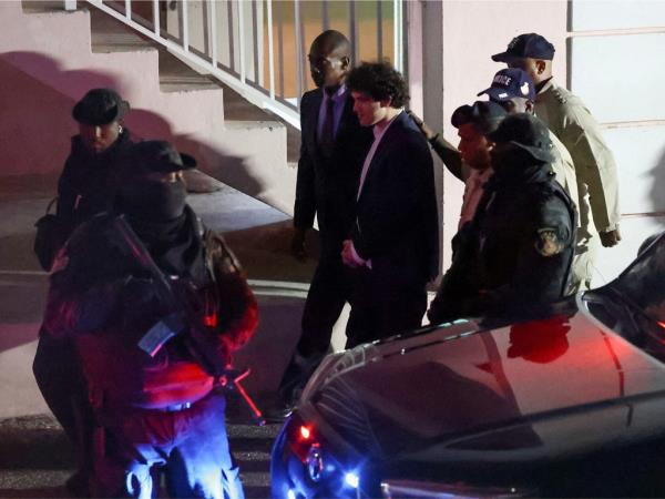 Sam Bankman-Fried was arrested in the Bahamas on Monday.