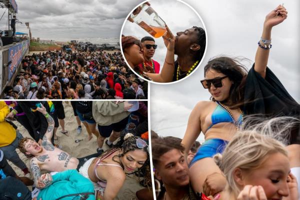 While revelers in Miami Beach, Florida were put under curfew, the party showed no sign of slowing down on South Padre Island.
