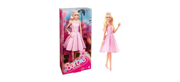 Best Barbie The Movie Collectible Doll, Margot Robbie As Barbie In Pink Gingham Dress