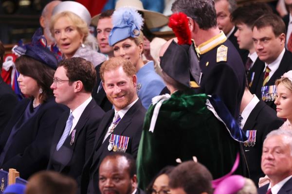 Prince Harry attended his father, King Charles III’s, coro<em></em>nation by himself, leaving Markle at home with their two children.</p>

<p>　　