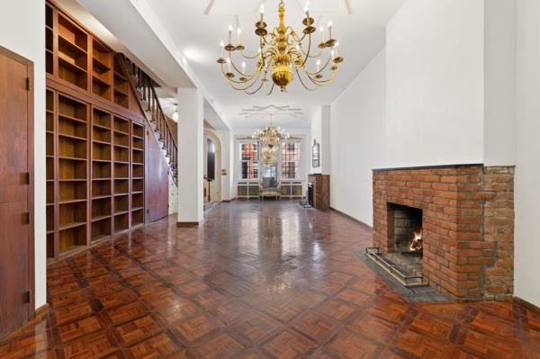 A view of the open floor plan.