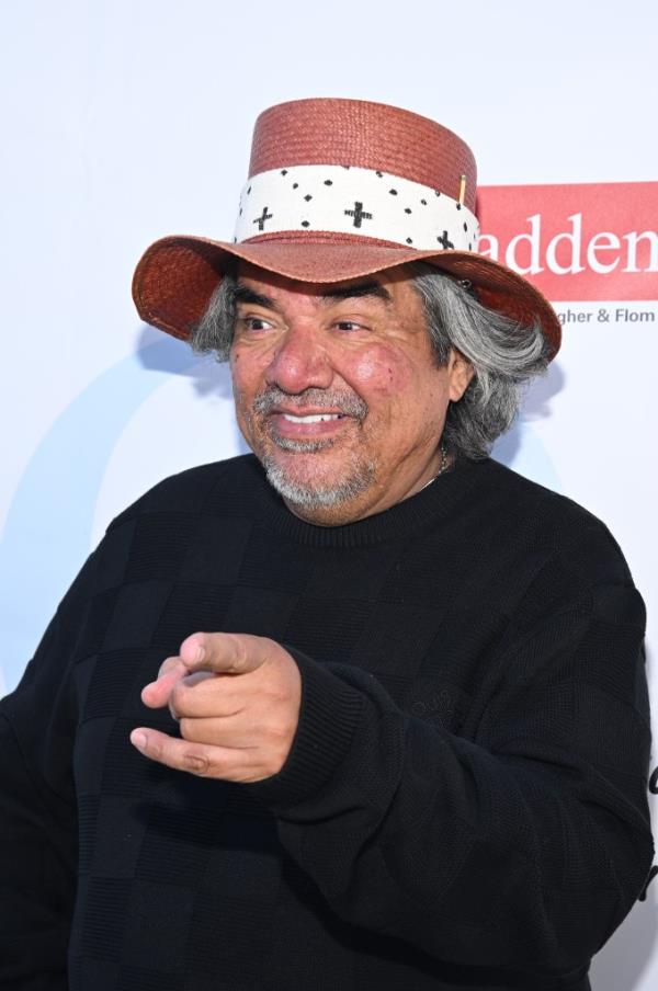 George Lopez at a celebrity gold event in California on April 29, 2024
