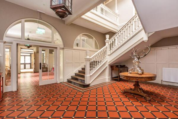 The entrance hall
