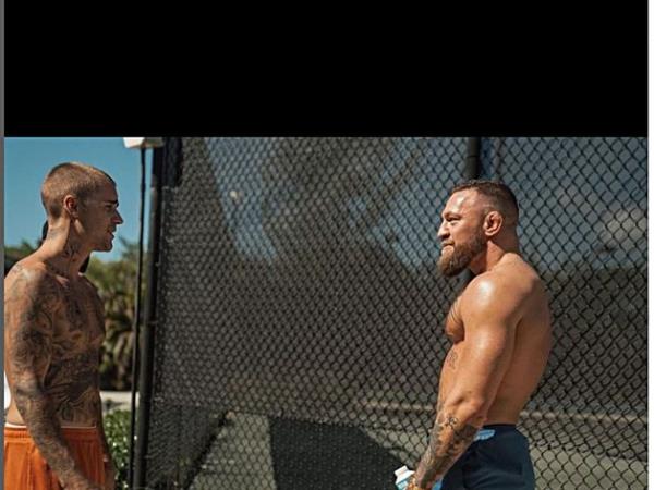 康纳·麦格雷戈告诉“兄弟”贾斯汀·比伯，他已经“回来了”