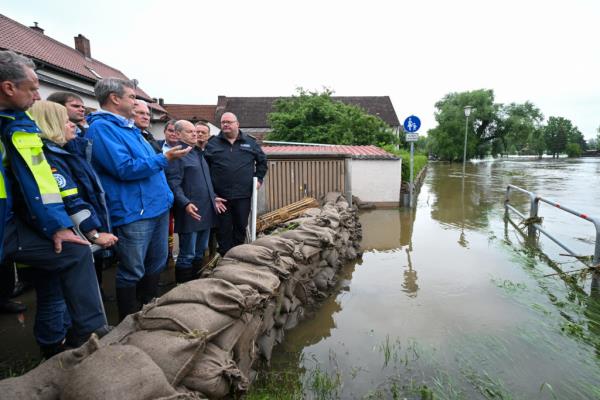 德国南部洪水造成4人死亡情况可能会变得更糟