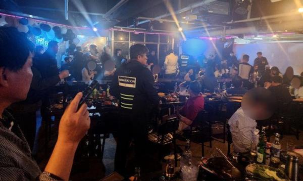 61名外国人因违反签证规定在韩国光州被捕