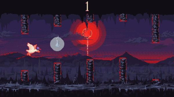 《Flappy Souls》是一款非官方的《黑暗之魂》和《Flappy Bird》的交叉游戏，你可以免费玩