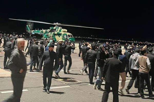 数百架来自特拉维夫的风暴航班抵达后，俄罗斯关闭了达吉斯坦机场