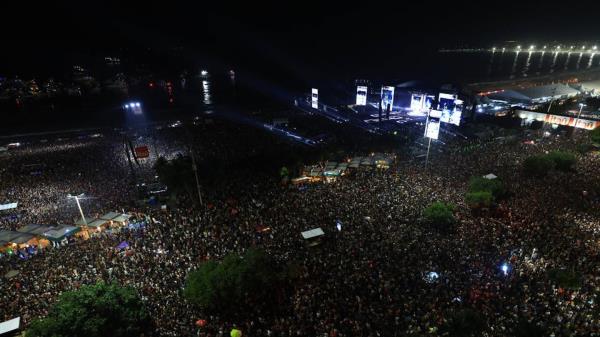 麦当娜以160万粉丝面前的免费里约演唱会为庆祝之旅画上句号
