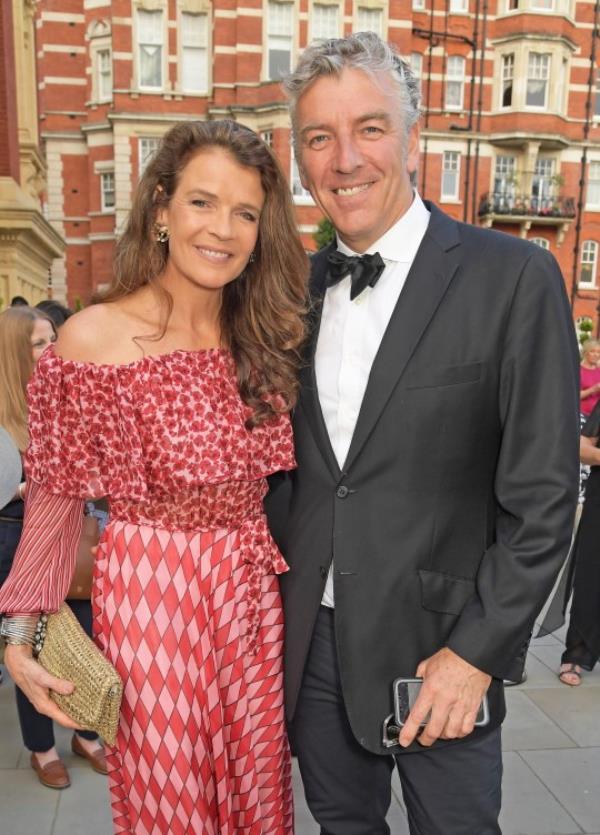 Annabel Croft and Mel Coleman