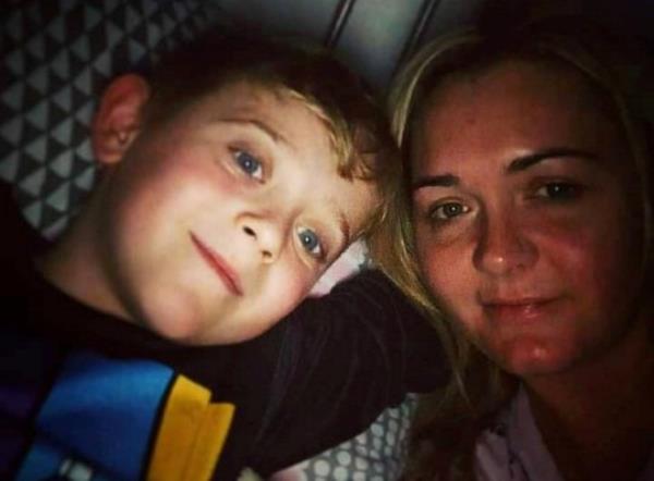 Natalie Rushton has shared a bed with him since he was born 