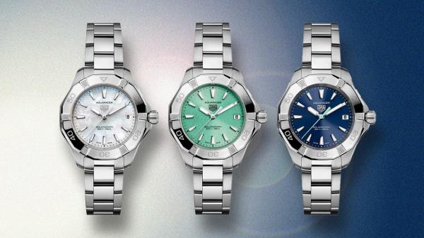 泰格豪雅(TAG Heuer)推出了一款全新的Aquaracer腕表